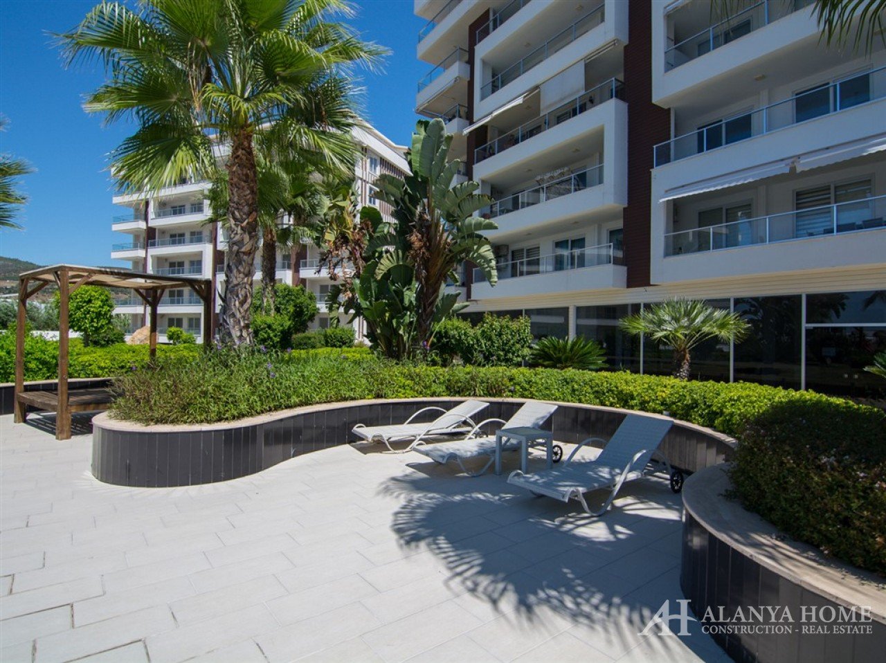 Fortuna Resort Demirtaş Alanya Antalya Türkiye satın alma satılık eşyalı tek yatak odalı daire yeni 